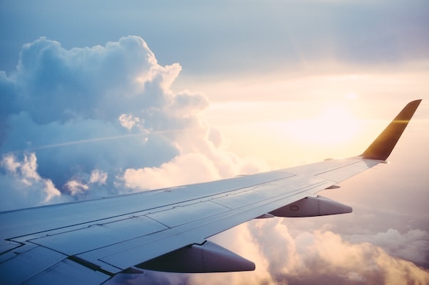 foto de um avião